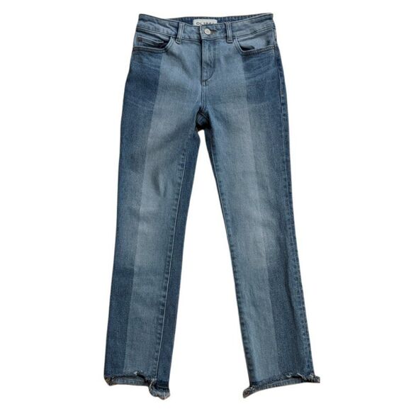 DL1961 Mara Instasculpt Straight Ankle Broodside Womens Jeans Size 24 - Picture 1 of 6